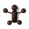 Umbra Woody Hooks, Decorative Wall Coat Rack with 4 Hooks
