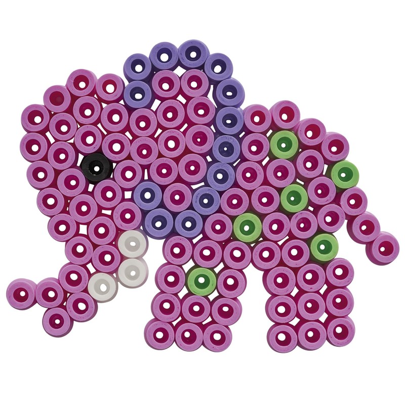 Hama Maxi beads & Pegboard Box | Approx. 600 beads,