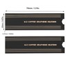 Annadue M.2 Graphene Heatsink, NVMe M.2 Internal Solid State Hard