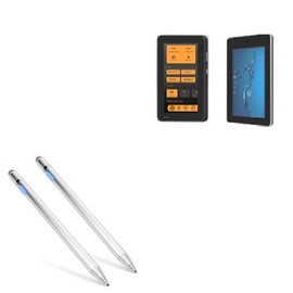 BoxWave Stylus Pen Compatible with Geekland Android PoE Wall Mount Tablet for Home or Building Automation (5 in) - AccuPoint Active Stylus (2-Pack), Electronic Stylus with Ultra Fine Tip