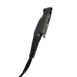 HELETUL Walkie Talkies Mic for Retevis NR30 RB23 RB46 RT29 RT47 RT47V RT48 RT82 RT83 RT87, Ptt Shoulder Mic for Motorola EX500 EX600 GP328Plus for Ailunce had2 hd1 ha1g (Green)