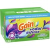 Gain + Odor Defense Dryer Sheets, Super Fresh Blast Scent