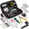 31Pcs Guitar Tool Kit, POGOLAB Guitar Repair Kit, Luthier Tools,