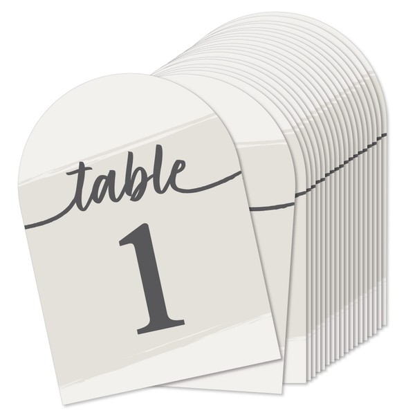 Big Dot of Happiness Champagne Elegantly Simple - Wedding Receptions,