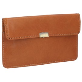 Gusti Rani Leather Wallet Purse Clutch Women's Vintage Leather Brown