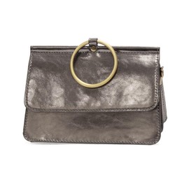 Joy Susan Women's Liquid Metal Aria Ring Crossbody Handbag Purse Bag - Chrome