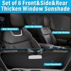 KMF Windshield Sun Shade Replacement for Toyota Tacoma Accessories 2024,