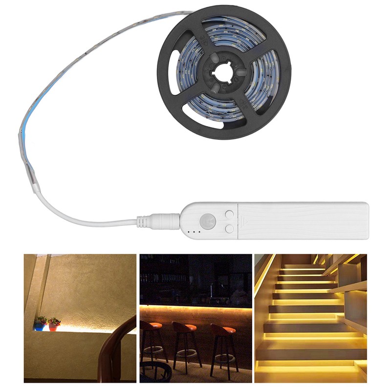 5V LED Sensing Light Strip Low Voltage Human Body Induction