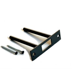 Door Reinforcement | Deadbolt Strike Plate Reinforcer | Anti Kick Door | Two Post Strike Plate | TUFF STRIKE | Oil Rubbed Bronze