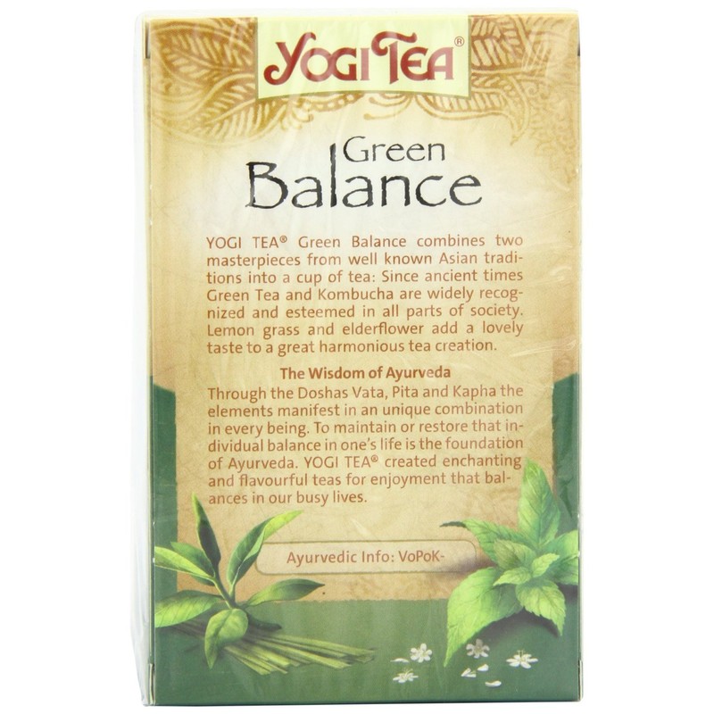 Yogi Tea - Green Balance - 17 Bags x 6