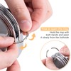 Biscuit Cutter Set Round Cookie Cutters with Handle 5 Pieces