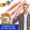 Brass Reducer with External and Internal Thread 1/2"-3/8" - Warranty