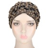 Slouchy Bonnet Casual Fashion Beaded Lace Breathable Loose Lazy Chemical