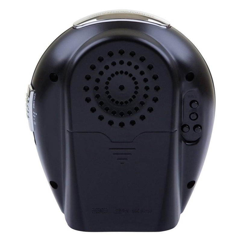 VTC-01BK Radio Controlled Talking Clock (Black)