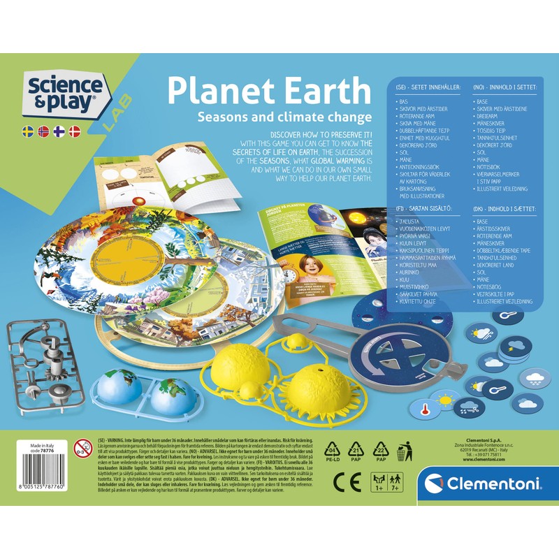 Clementoni Science & Game, Solar System, 7+ Years, 78776