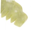 minkissy 2pcs Jade Scalp Massage Combs Natural Hair Care Tool