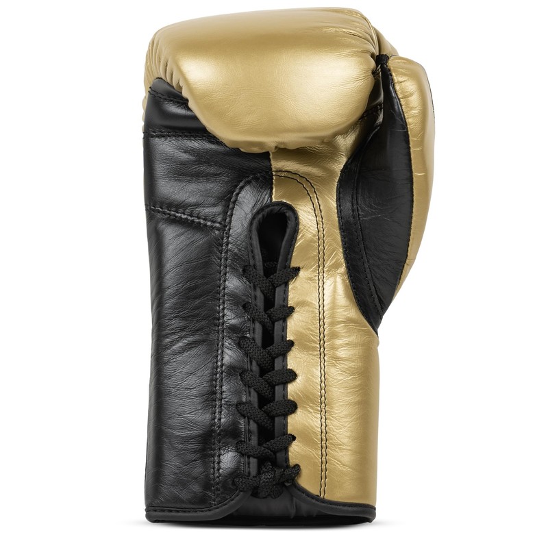 Benlee Leather Boxing Gloves Typhoon Gold/Black 10 oz R