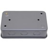 Metal Clad Double Pole Socket 2 Gang 13A Switched with