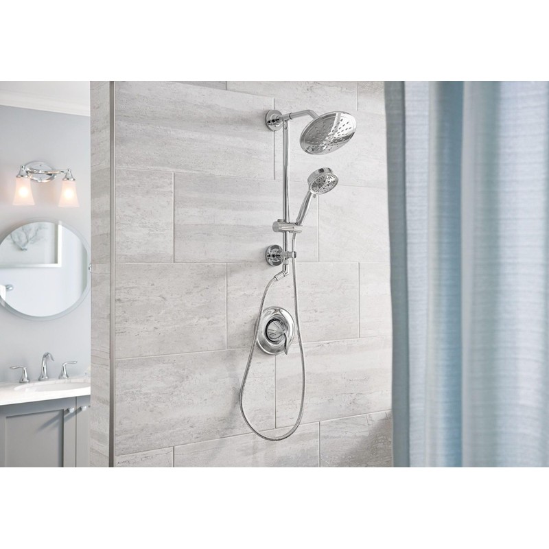 Moen Chrome Replacement 4-Function Eco-Performance Handheld Showerhead, 164927