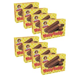 Little Debbie Nutty Bars Wafer Bar 12 Oz (8 Boxes)