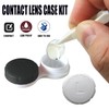 Kuanfine 4 Pack Contact Lens Case Leak Proof Travel Contact