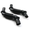 2PCS Power Window Door Jamb Wiring Boots Accordion Style Z