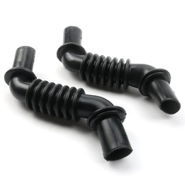 2PCS Power Window Door Jamb Wiring Boots Accordion Style Z 4" Long 3/4 Hole