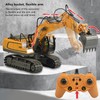 1/20 Excavator Rotate 680 Degrees 11 Channel Crawler Excavator Competition
