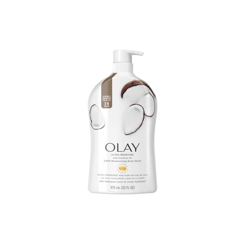 Olay Ultra Moisture Body Wash con aceite de coco, 30