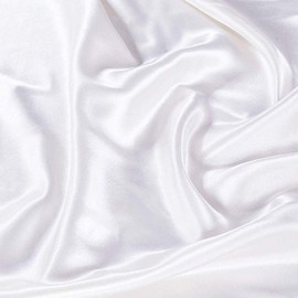 Pro Goleem Satin Soft Crib Sheet Great for Baby with Sensitive Hair Silky Baby Mattress Sheet White Unisex 52’’x28’’x8’’ Fitted Sheet