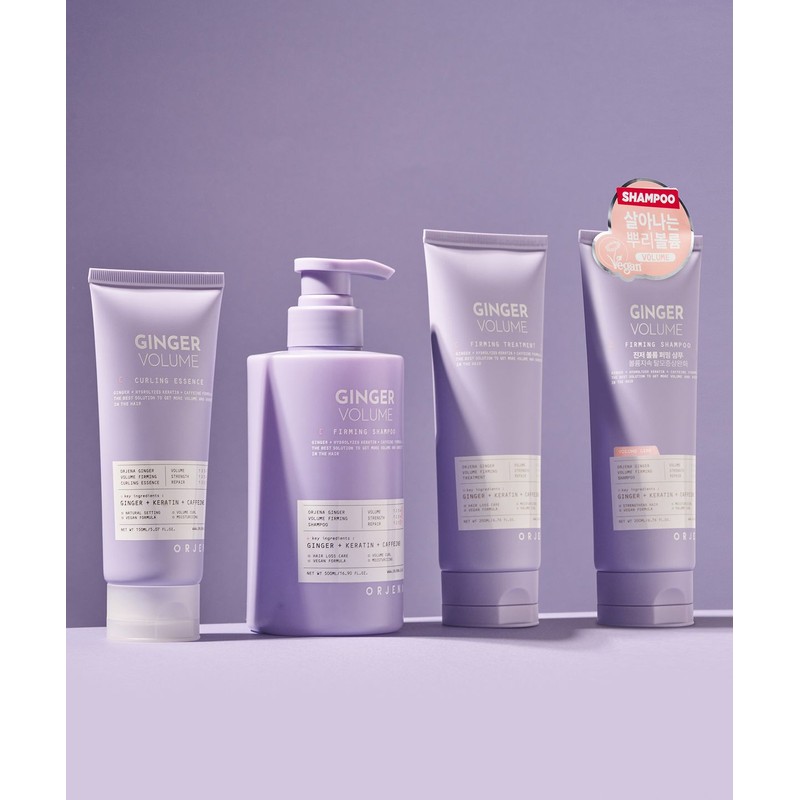 Orgena Ginger Volume Firming Curling Essence 150ml