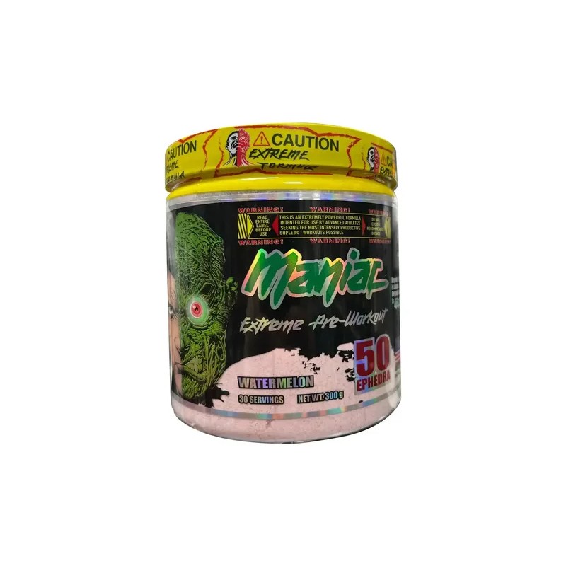 Pre Work Maniac Terror Labz Sabor Manzana