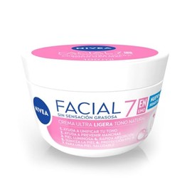 NIVEA Crema Facial Hidratante Aclarante 5 En 1 Aclarado Natural (200 ml), crema de sensación ligera y rápida absorción 24 horas de humectación sin sen