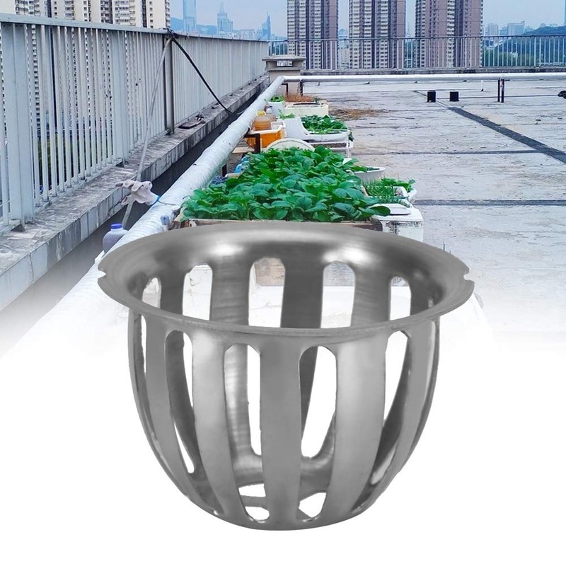 Pack of 2 Stainless Steel Filter Strainer Stops Leaves and