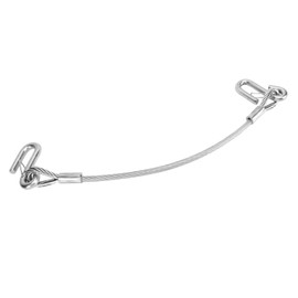 70 cm Trailer Safety Chain, Large Load Capacity, Robust, Reliable Towing Wire Ropes for Trailers, Motorhomes