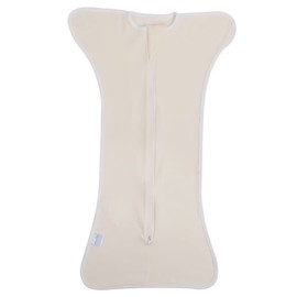 Plaisiureux Swaddling, Useful for Night Crying, Newborn, Clothes, Baby Supplies, Baby Shower Gift, For Babies (M, Cream)