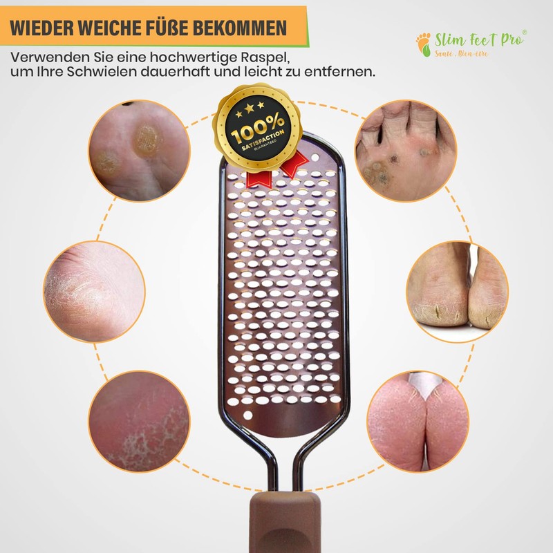 Professional Stainless Steel Callus Remover Kit, Callus Remover Callus Dead