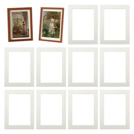 10PCS Picture Mounts for Frames, Photo Frame Cardboard to Fit Picture 8Inch, Easy to Install, Perfect for Paintings Photo Paintings, Posters in Living Rooms Offices Galleries（15.2 * 20.3cm