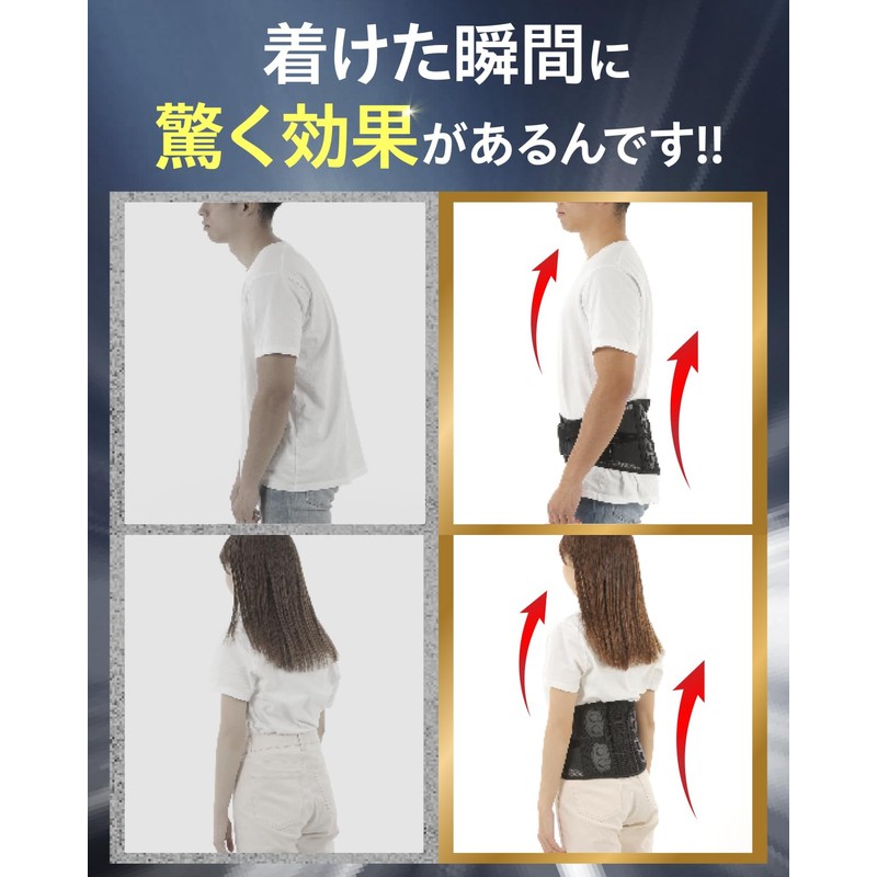 Meditect メディテクト 【整体師監修】 腰サポーター 腰ベルト ヘルニア 腰・頸椎用 骨盤ベルト 滑車式 コルセット