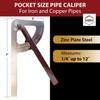 Atlantic Refractories Pocket Sized Pipe Caliper