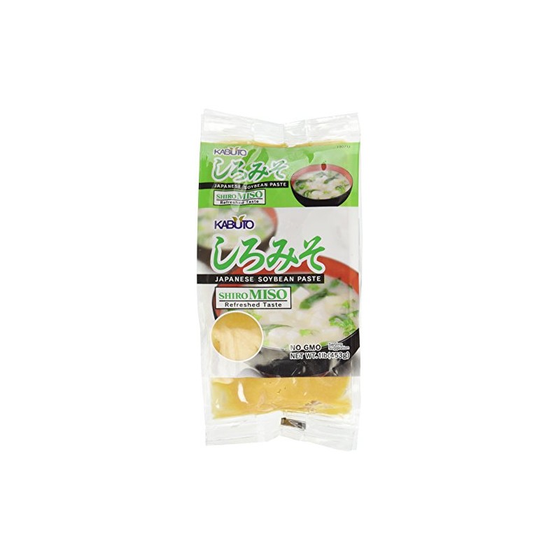 Japanese Soybean Paste Shiro Miso No GMO - 1lbs