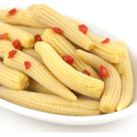 Jake & Amos® Pickled Sweet Baby Corn 16 oz. (3 Jars)