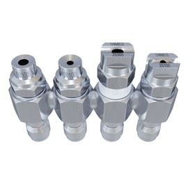 Jariko Jrod Pressure Washer Nozzle 2-3 GPM - High Pressure Hose J rod Nozzle - 1/4" Quick Connect for Soft Wash System - 4 Way Pressure Washer - 4 Tip Soft Wash Nozzle - Pressure Washer Accessories