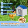 Chicken Nesting Box, Plastic Compartment Chicken Nesting Boxes for Chickens