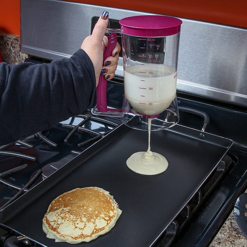 Batter Dispenser PP Material BPA Pancake Batter Dispenser Trigger Handle