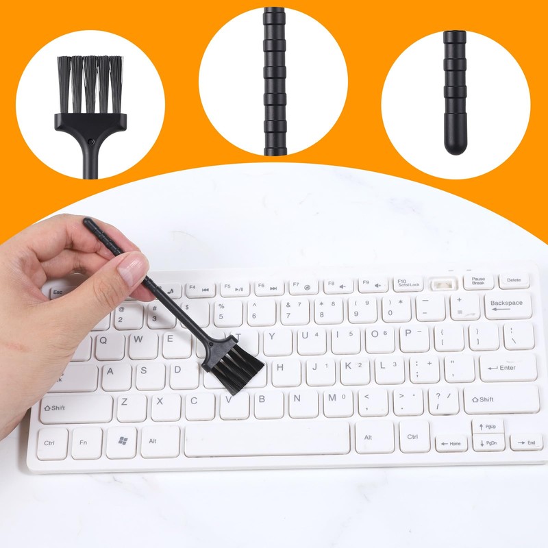 Bewudy 10 PCS Mini Keyboard Cleaning Brushes Kit, Anti-Static Electronic