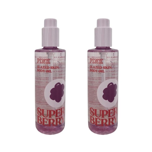 PINK SET OF 2 New Victoria's Secret PINK Super Berry