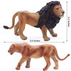Gemini&Genius Lion Toys: Realistic Lion Action Figures for Kids, Great