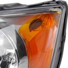SPEC-D TUNING Chrome Headlights Compatible with 2011-2018 Dodge Grand Caravan,