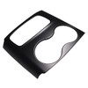 Kolya Matte Black Interior Center Console Gear Shift Panel Cover